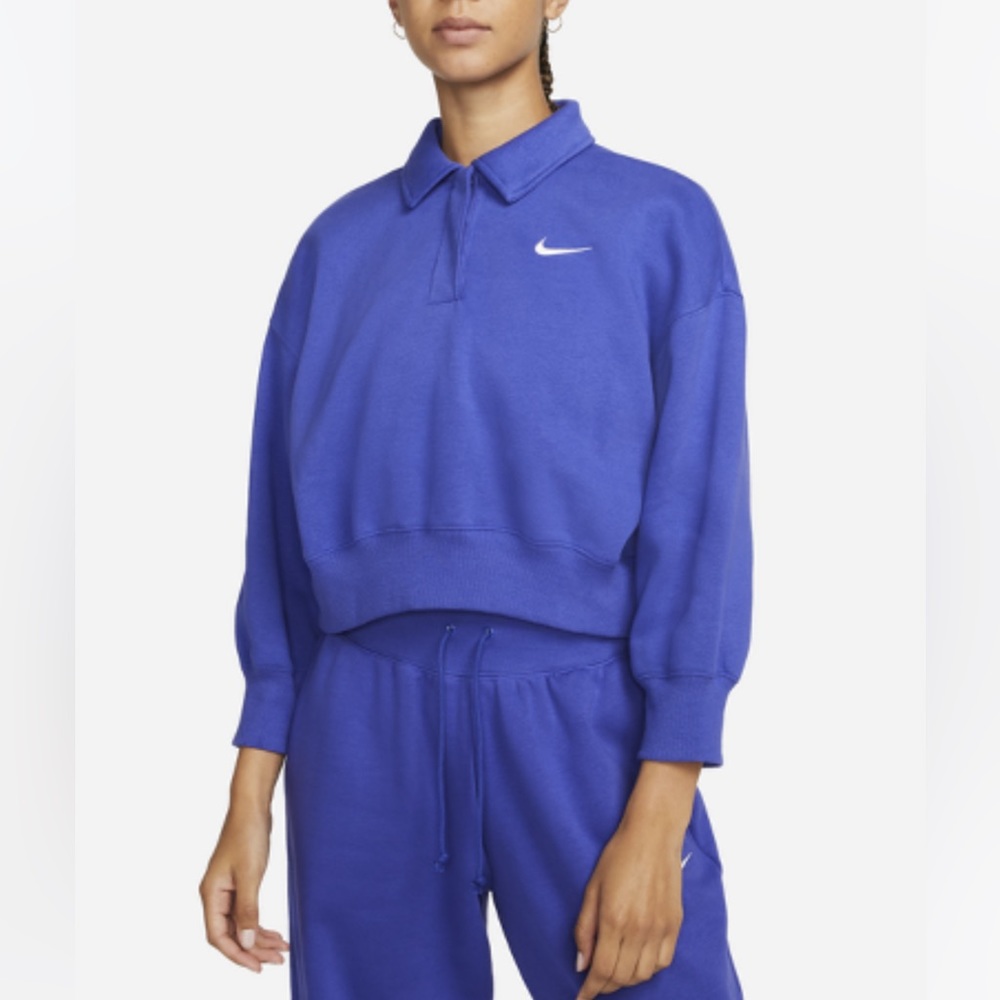 Nike Phoenix Fleece Crop Sweatshirt